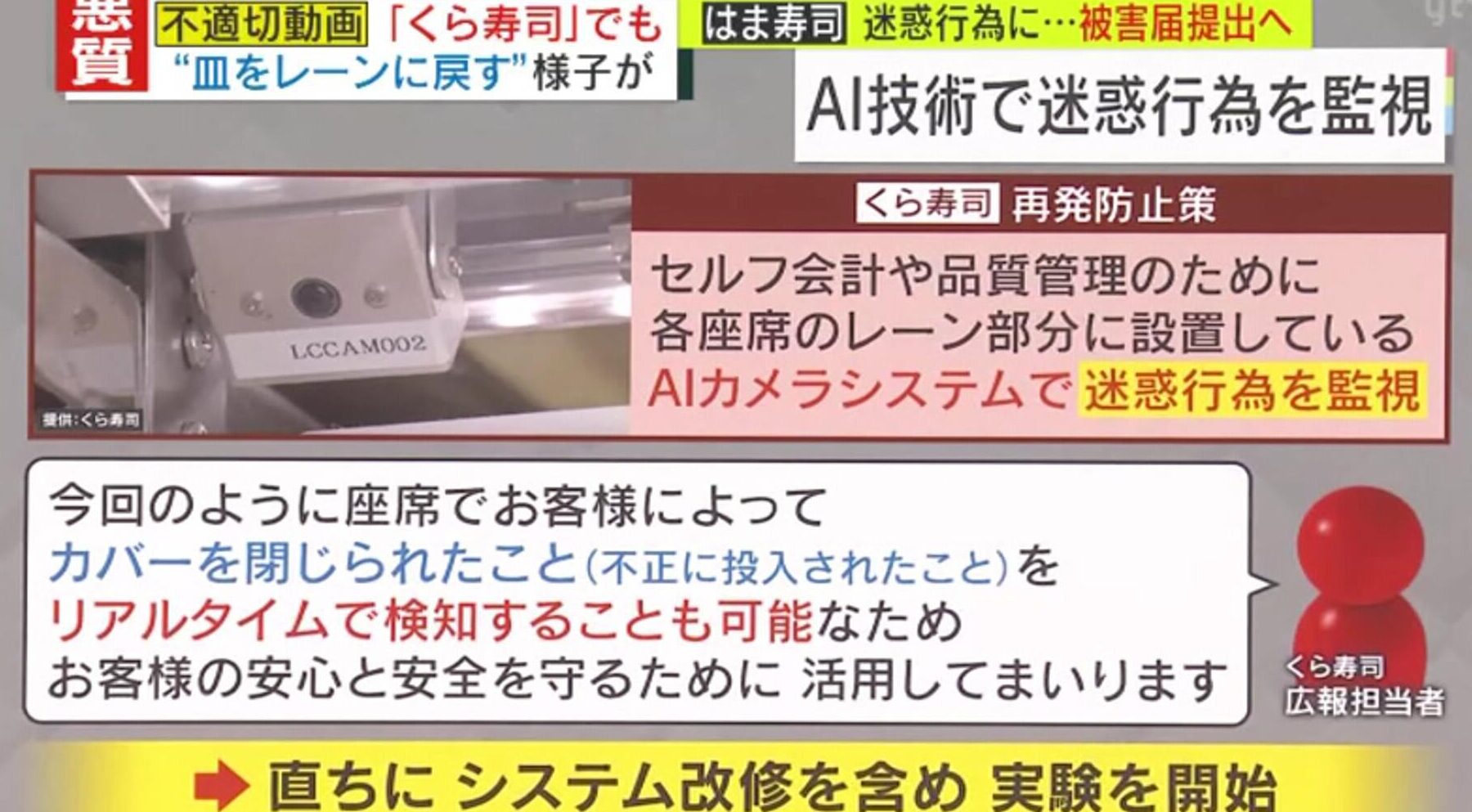 くら寿司 迷惑行為 誰が関与しているのか詳しく解説